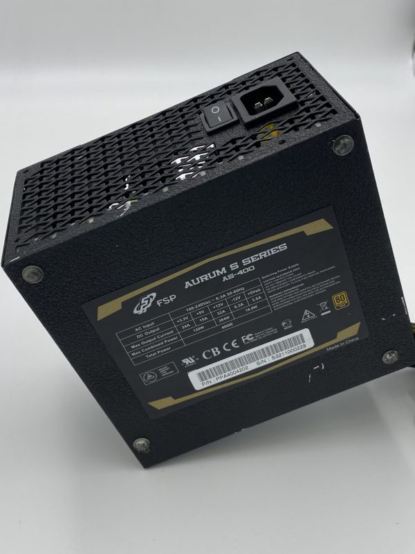 Alimentation Fortron FSP AURUM AS400 80+Gold 400W (Reconditionné) – Image 2